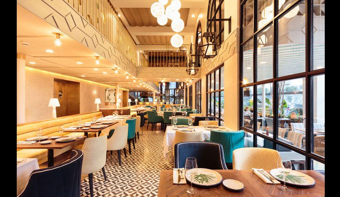 墨西哥木质结构餐厅设计