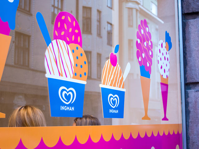 冰淇淋店品牌形象设计