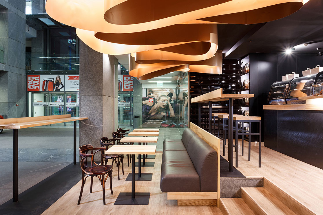 文艺咖啡店Caffe Sarto Riale、酒吧logo设计、酒吧空间设计、视觉餐饮