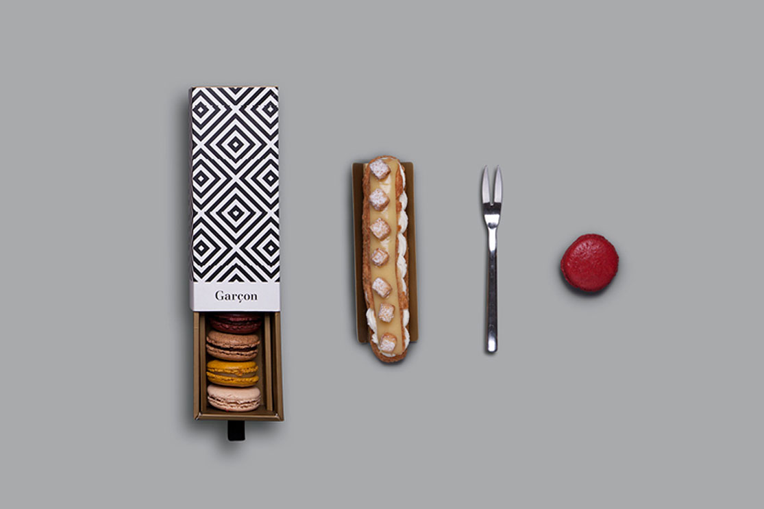 独特的法国小餐馆Carcon、餐饮logo设计、餐饮VI设计、视觉餐饮