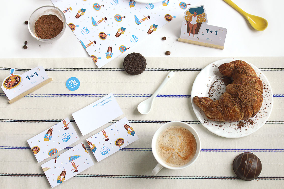 甜点和咖啡品牌logo设计、甜点和咖啡品牌VI设计、咖啡杯设计、视觉餐饮