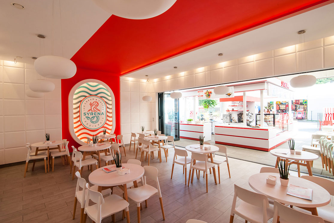 冰淇淋品牌形象VI设计、冰淇淋logo设计、甜品店空间设计、视觉餐饮