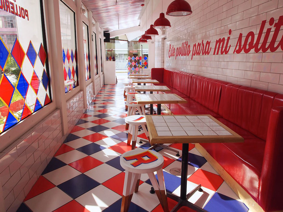 概念自助烤鸡店VI设计、概念自助烤鸡店LOGO设计、空间设计、视觉餐饮