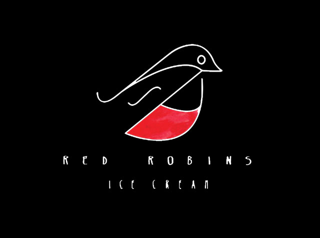 国外冰淇淋店Logo设计