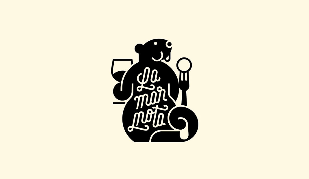 土拨鼠创意Logo设计