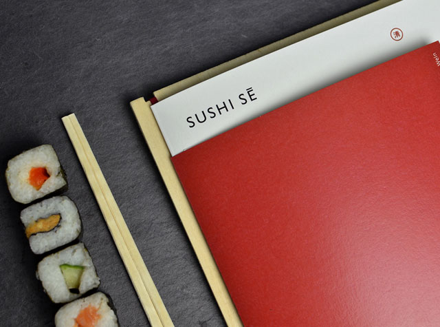 日本餐馆寿司菜单设计