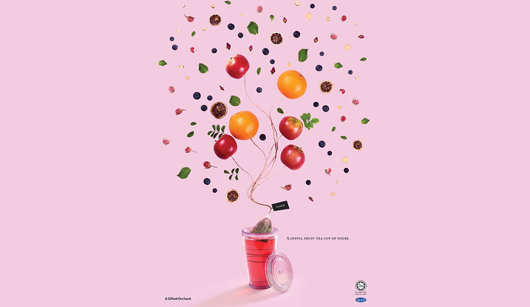 茶饮系列创意广告设计