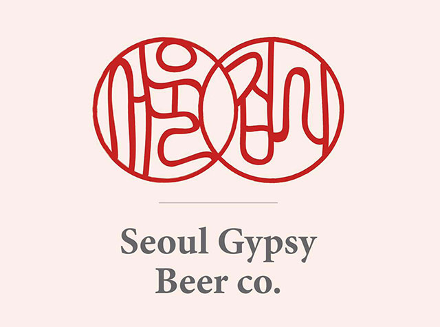 韩国啤酒酒吧餐厅Logo设计