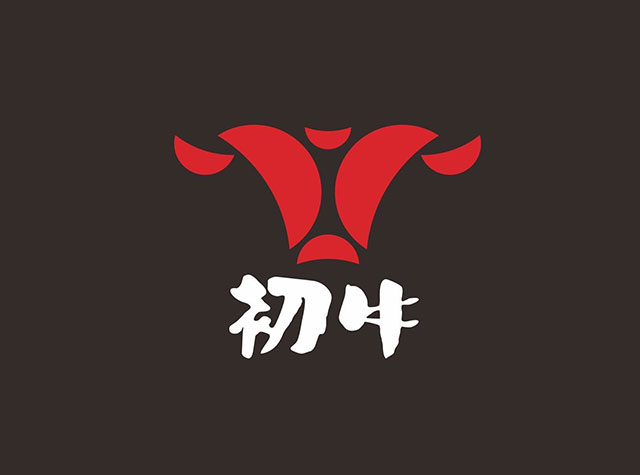 初牛盖浇饭餐厅Logo设计