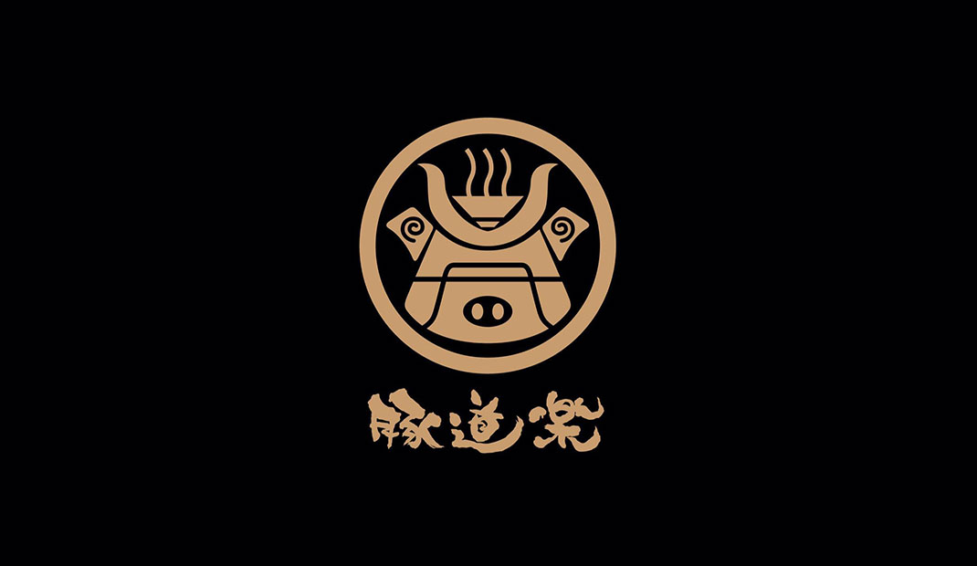 豚道乐餐厅Logo设计