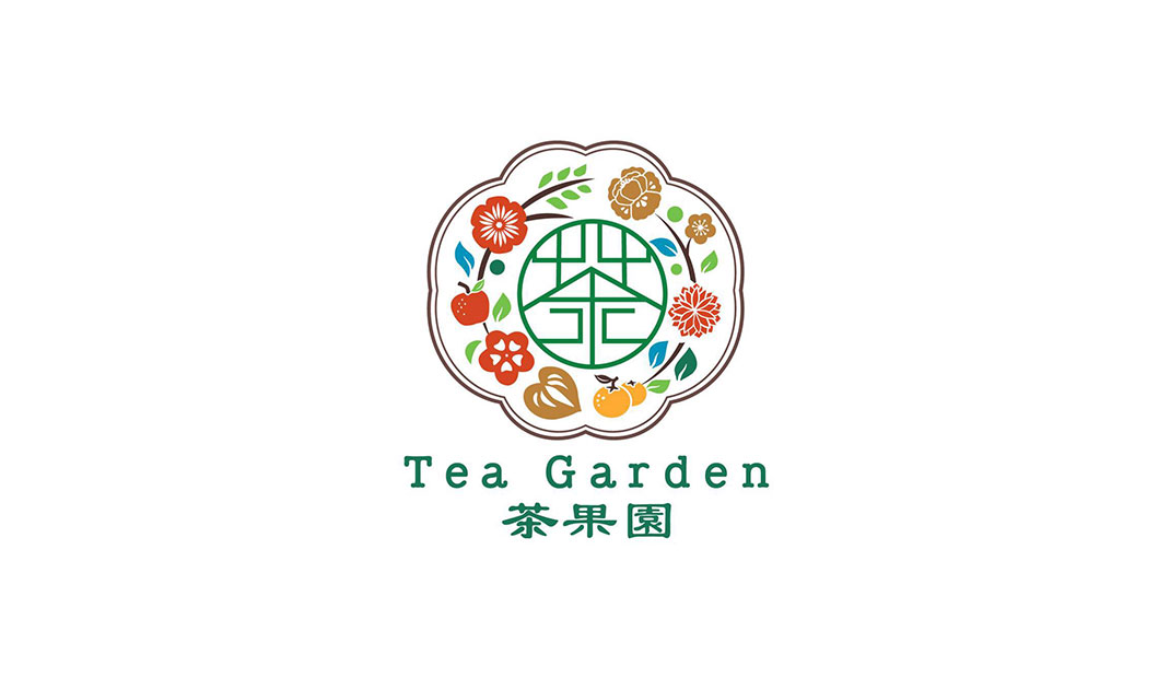 茶果园饮品店Logo设计