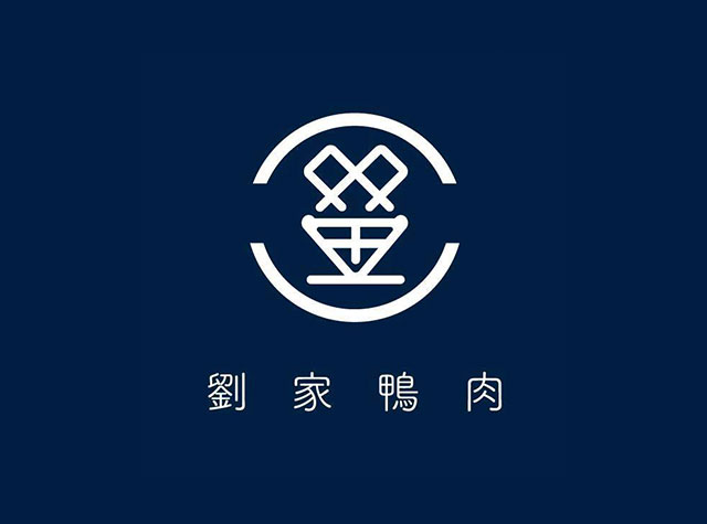 刘家鸭肉小吃餐厅Logo设计