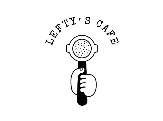 左撇子咖啡吧Logo设计