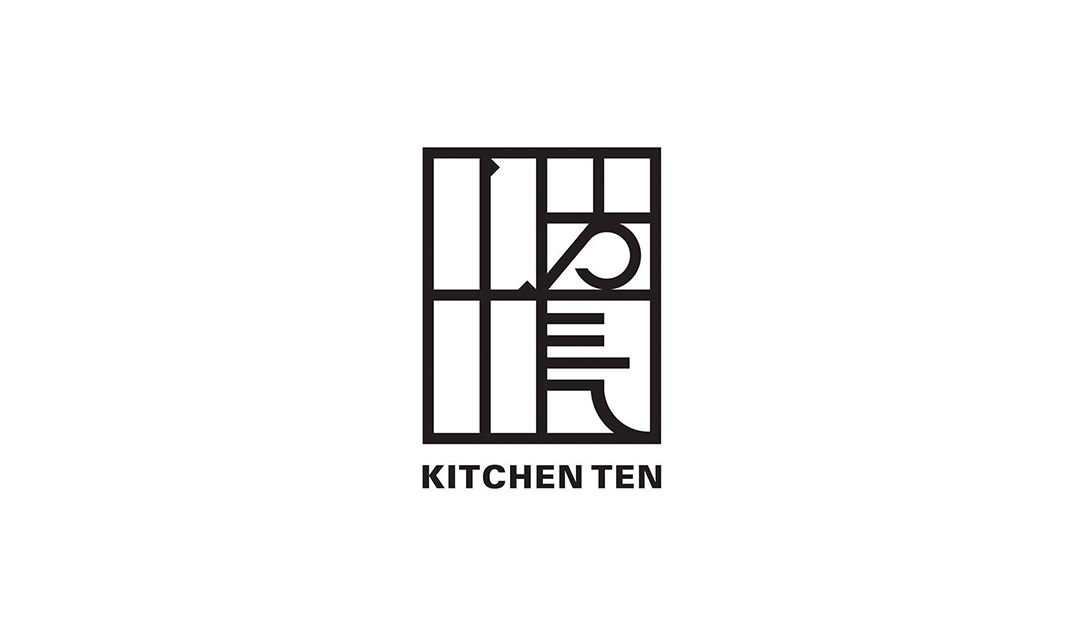 十方长私厨餐厅Logo设计