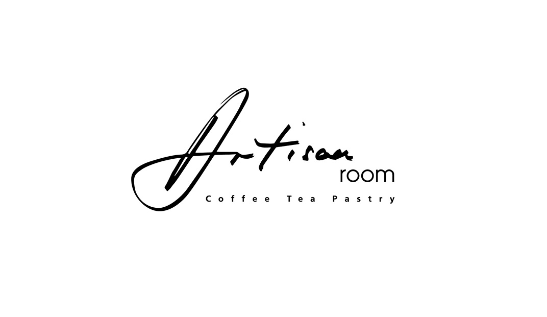 英文字母风格咖啡馆Logo设计