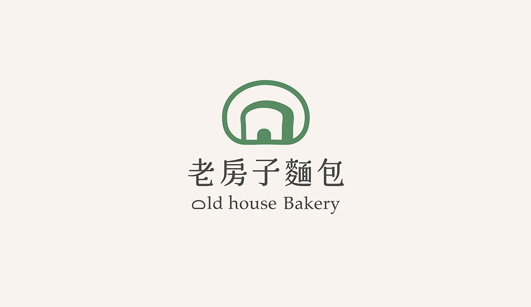 老房子面包店Logo设计
