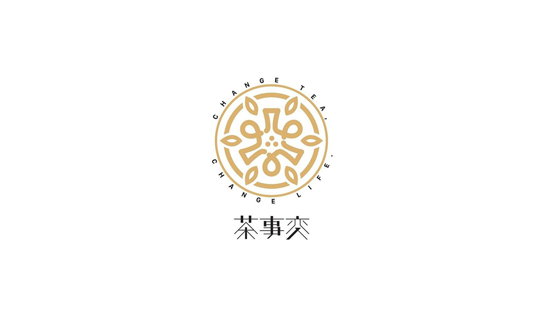 茶事変茶馆logo设计