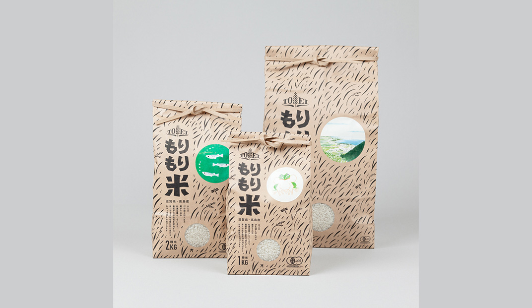 日式插画风格食品包装设计