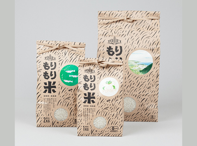 日式插画风格食品包装设计