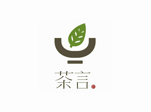 茶言观logo设计