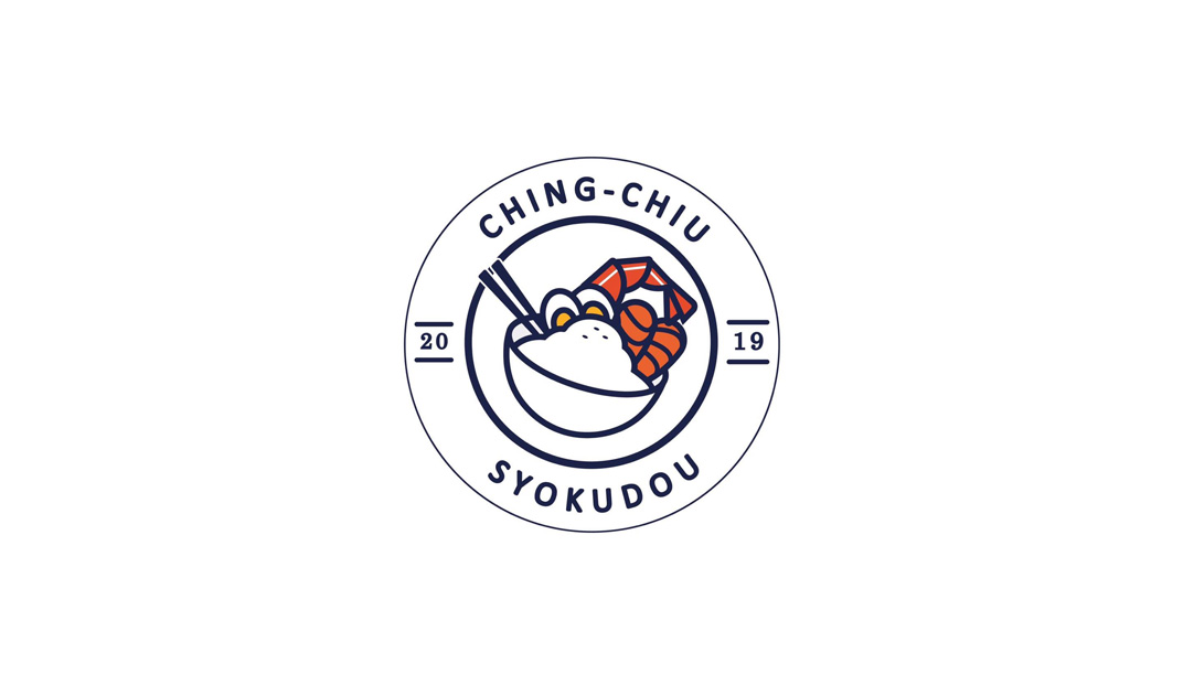 京九食堂盖浇饭餐厅logo设计