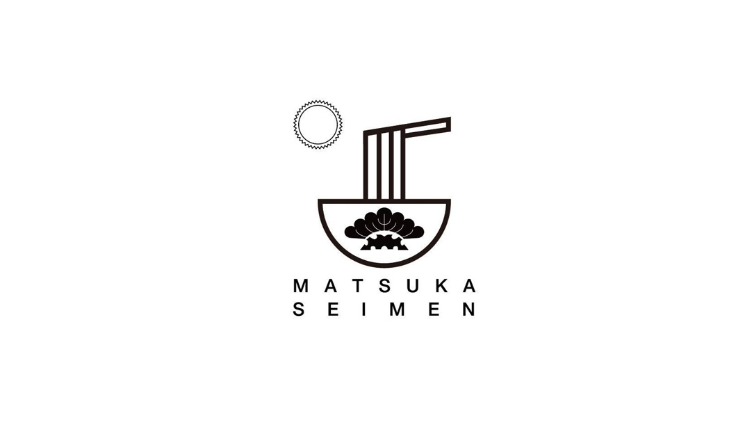 松屋面条餐厅logo和包装设计