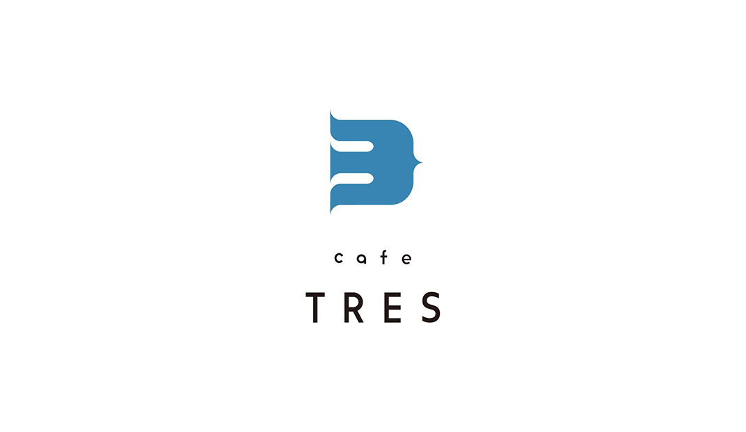 抽象图形咖啡馆logo设计