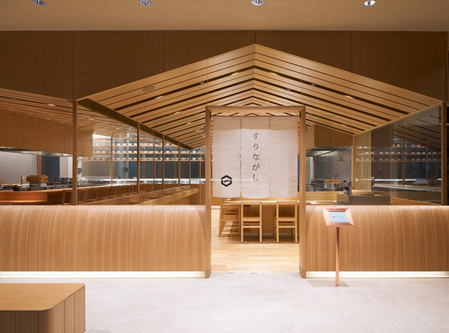 机场航站楼的日本菜餐厅 - Ryo Matsui建筑师