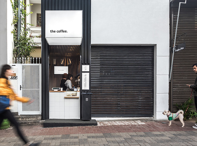 街边袖珍咖啡店空间设计 - 博斯卡丁工作室