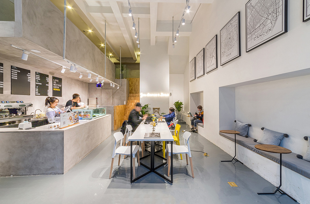 精致咖啡店空间设计 视觉餐饮 全球餐饮研究所 vi设计 空间设计