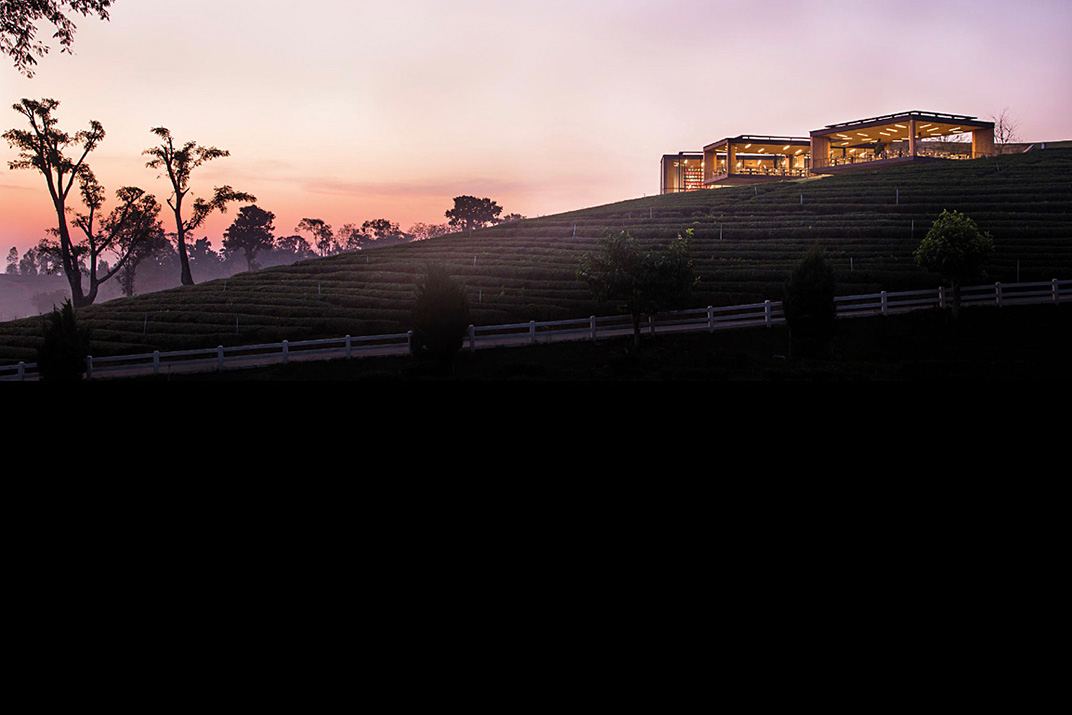 山丘之上崔芳茶咖啡馆空间 IDIN Architects 视觉餐饮 全球餐饮研究所 vi设计 空间设计 深圳 杭州 武汉 上海