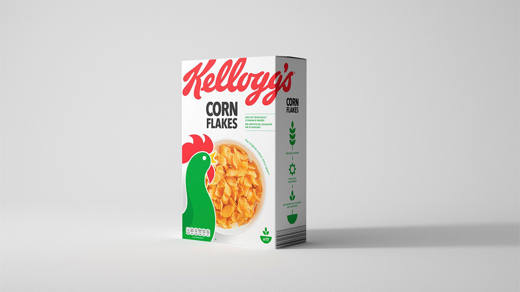 Kellogg’s食品包装和海报设计 朗涛设计 视觉餐饮 全球餐饮研究所 vi设计 空间设计 深圳 杭州 武汉 上海