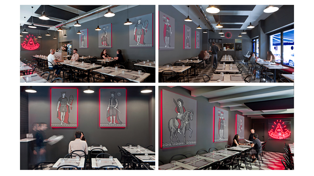 披萨协会品牌空间设计 novembre 视觉餐饮 全球餐饮研究所 vi设计 空间设计 深圳 武汉 杭州 广州 上海 北京