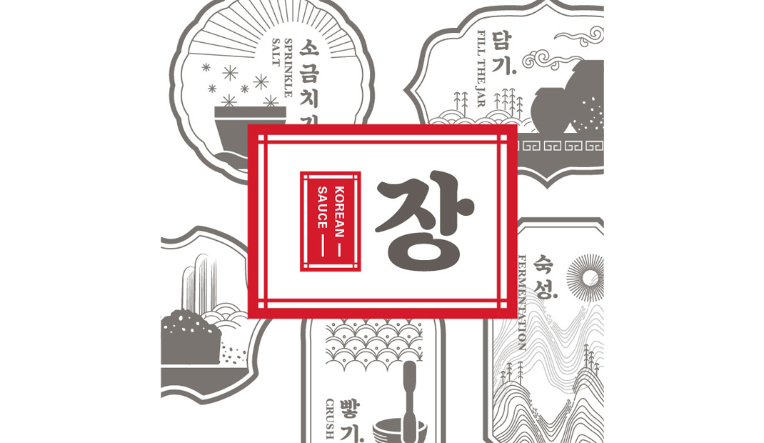 韩国传统酱汁品牌包装设计