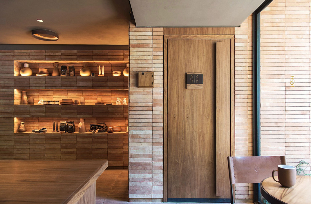 当代墨西哥概念咖啡馆设计 墨西哥 编织 阵列 街铺 餐厅LOGO VI设计 空间设计 视觉餐饮