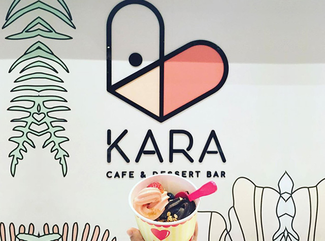 卡拉咖啡厅和甜品吧logo设计