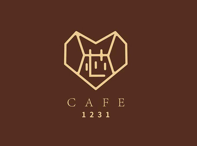Cafe 1231咖啡馆logo设计