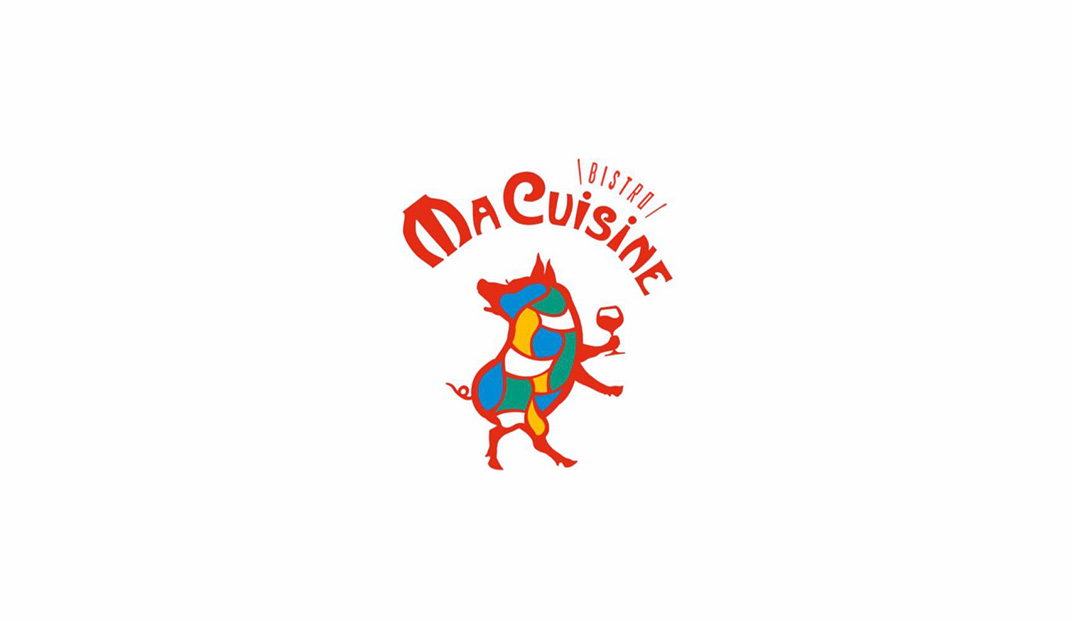 Ma Cuisine法式餐厅logo设计