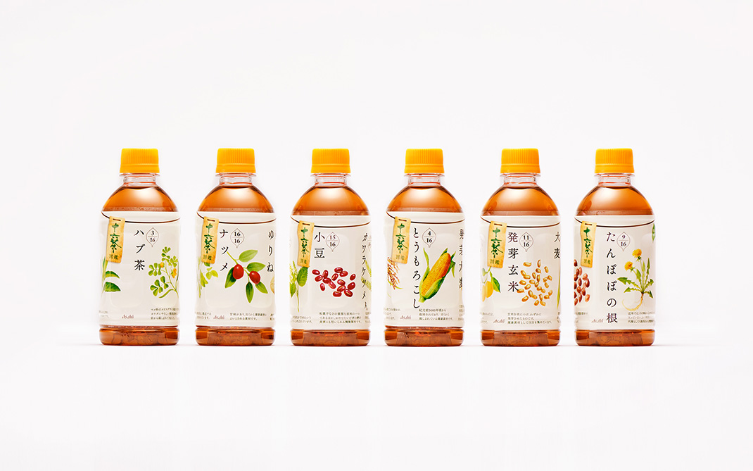 第十六茶包装设计 日本 饮品 包装设计 插画 瓶贴 餐厅LOGO VI设计 空间设计 视觉餐饮