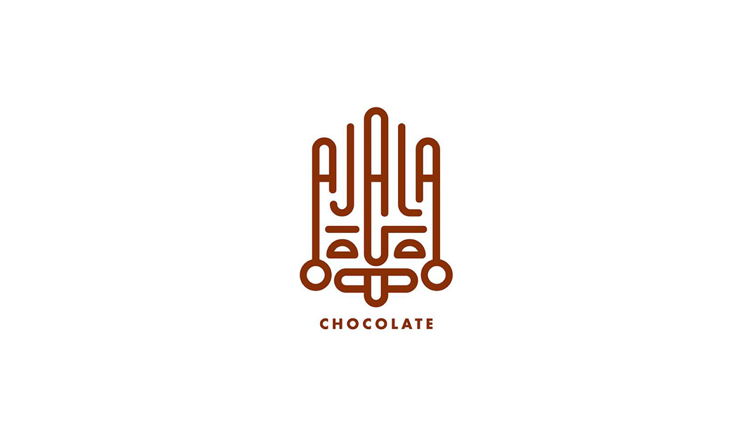 人物插图风格巧克力店品牌形象设计