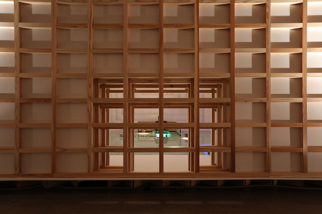 日本美术展上的茶室空间 日本 茶空间 餐厅LOGO VI设计 空间设计 视觉餐饮