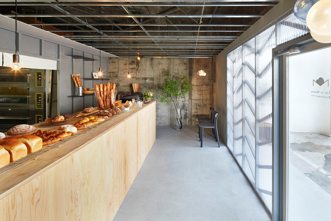 公园旁面包店设计 日本 面包店 理念图形 餐厅LOGO VI设计 空间设计 视觉餐饮