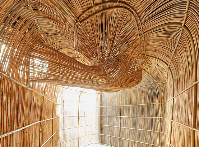 木制瑜伽空间设计餐厅参考
