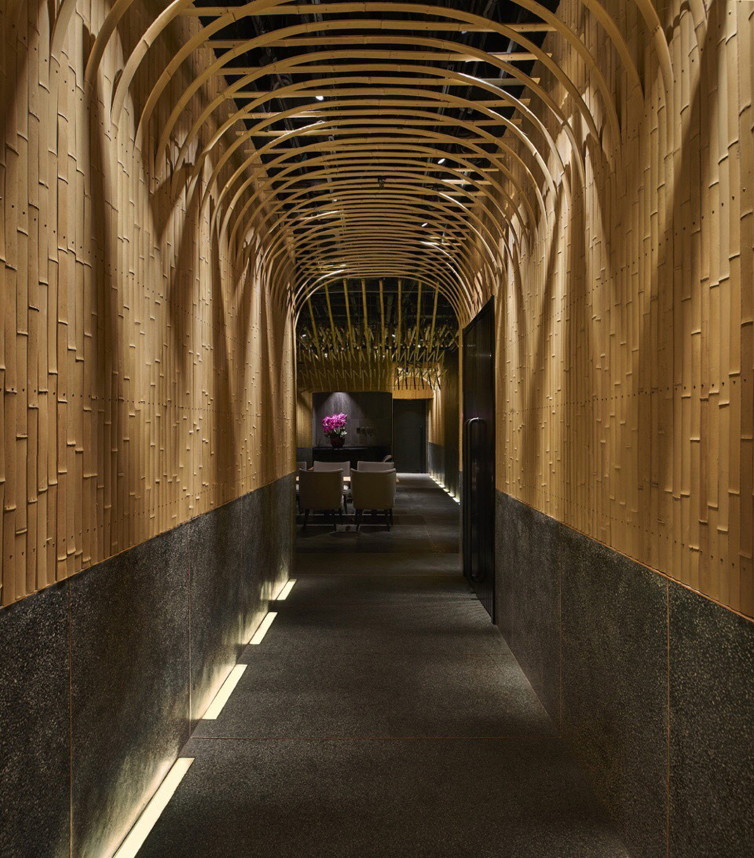北京东山日本餐厅 北京 日本餐厅 竹子 光影 隧道 logo设计 VI设计 空间设计 视觉餐饮
