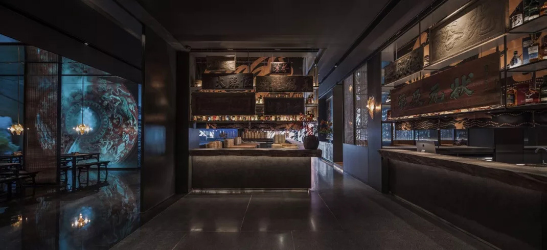 设计再生，如凤临阁  山西 餐饮空间 玻璃 铜 石材 钢  logo设计 VI设计 空间设计 视觉餐饮
