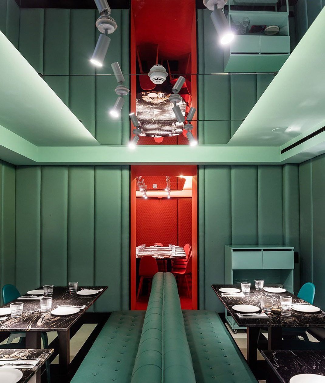 设计美学马德里餐厅 国外餐厅设计 餐厅设计 色彩空间 logo设计 VI设计 空间设计 视觉餐饮