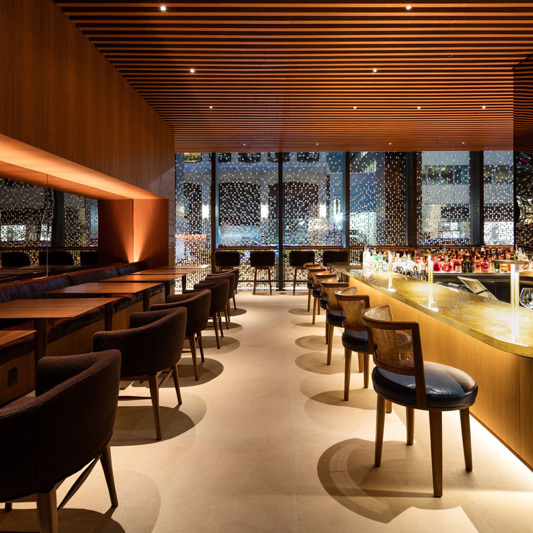 纽约四季餐厅 纽约 装置设计 帘子 logo设计 vi设计 空间设计 视觉餐饮