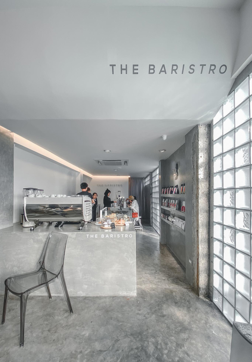 泰国清迈The Baristro咖啡厅 泰国 清迈 咖啡厅 小清新 网红店 logo设计 vi设计 空间设计 视觉餐饮