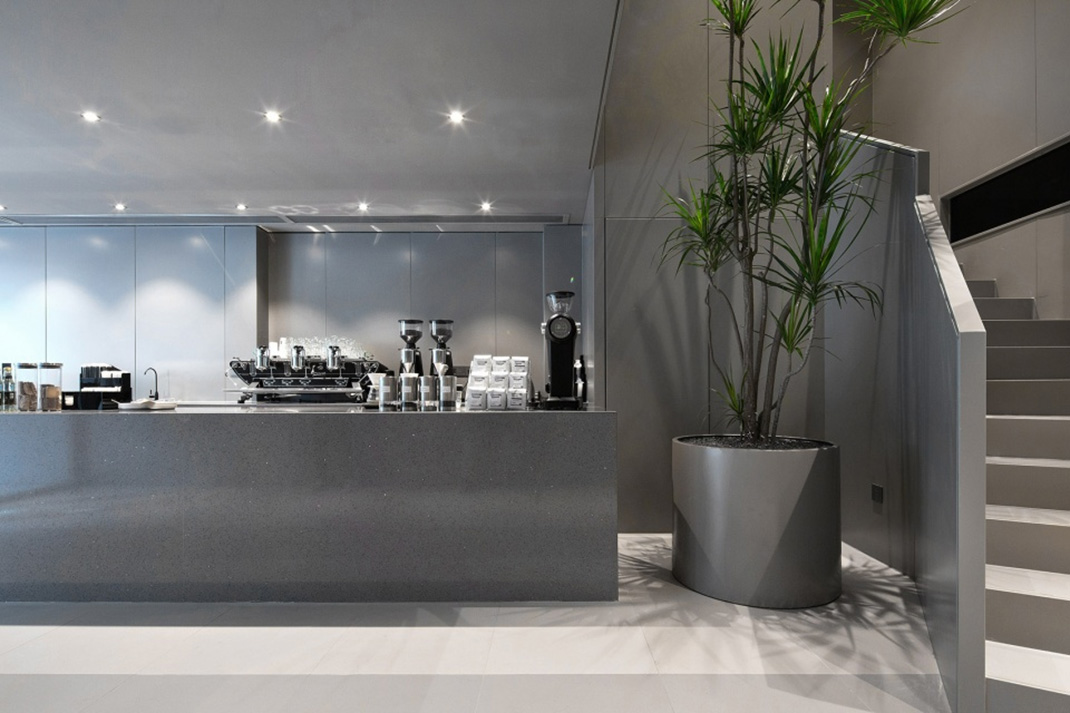 广州一间[【无招牌】咖啡厅 广州 咖啡厅 简洁 来回 logo设计 vi设计 空间设计 视觉餐饮