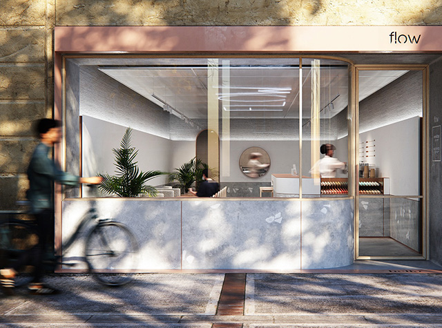 马卡龙主题咖啡厅设计｜Designed by Obriy Architects